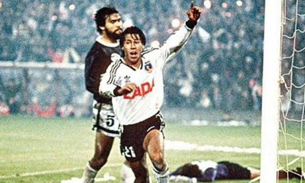 Sólo 18 años tenía Leonel Herrera cuando anotó el tercer gol ante Olimpia. Su padre, en 1973, había disputado la final ante Independiente de Avellaneda.