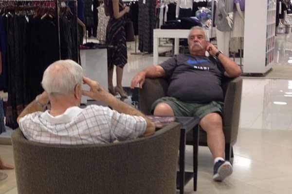 Foto: Hombres de Shopping