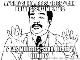 hombres fieles