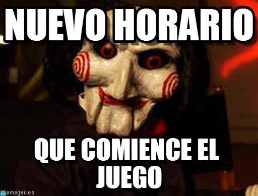 cambio de hora 13