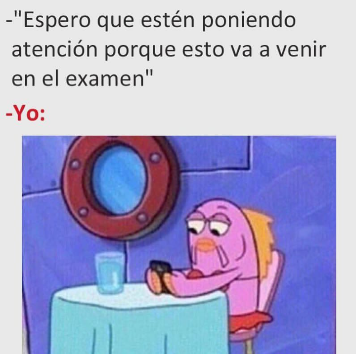 exámenes de fin de año