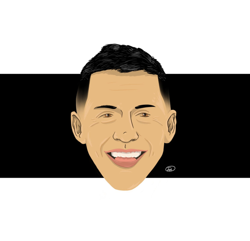 caricatura alexis sanchez 15