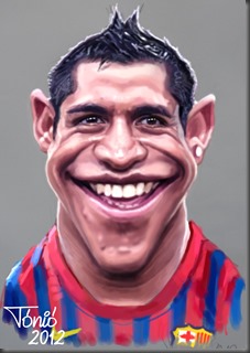 caricatura alexis sanchez 7