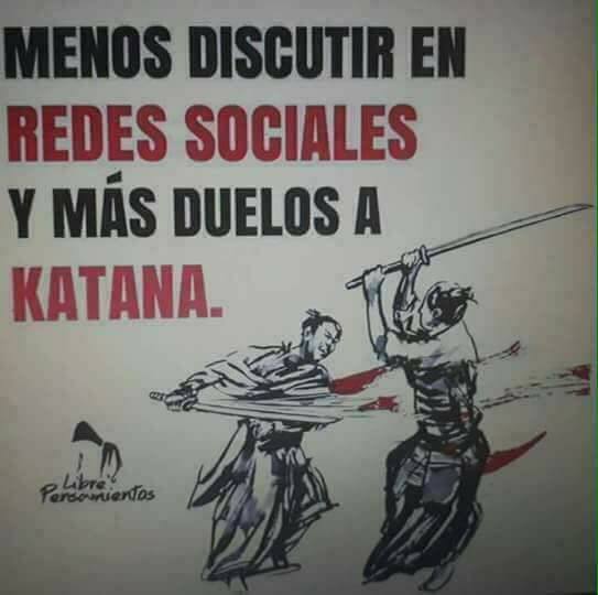 discusion en redes sociales