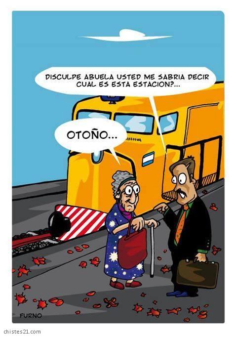 chistes otoño