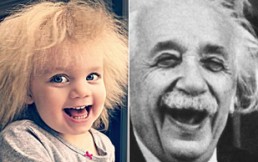 “Baby Einstein”: Niña enfrenta extraña enfermedad con humor y alegres fotos