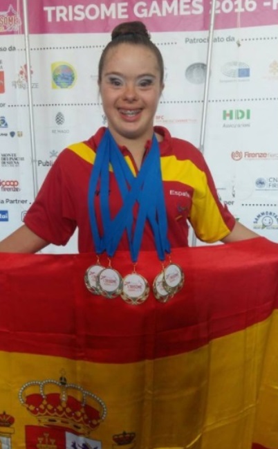 campeona gimnasta