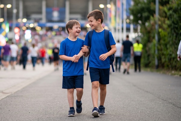Hermanos de un niño con discapacidad