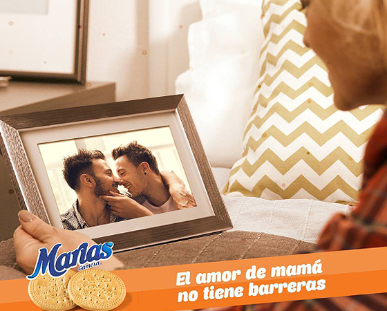 No todas las categorías muestran malas prácticas. Esta publicidad de Galletas Marias fue destacada por mostrar a una feliz pareja.