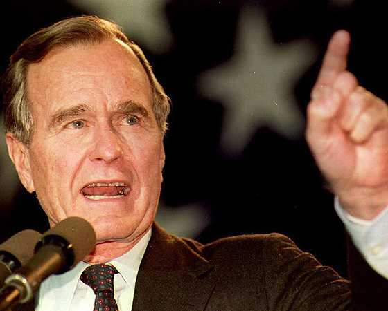 Bush gobernó un solo mandato entre 1989 y 1993 antes de la irrupción de Bill Clinton.