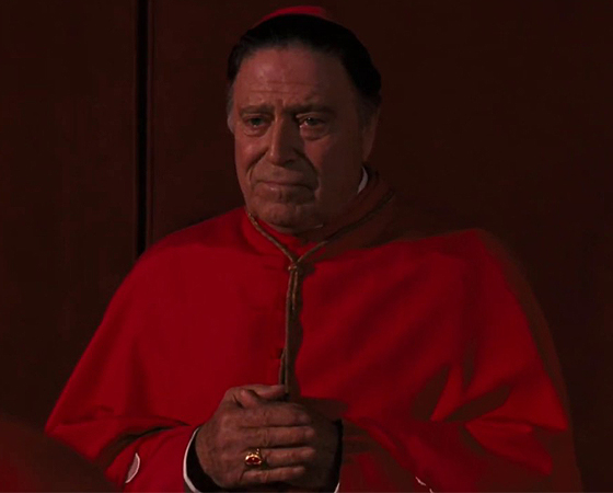 Raf Vallone, fallecido en 2002, interpretó a Juan Pablo I en 'El padrino III, aunque su apellido distaba del original, Luciani,