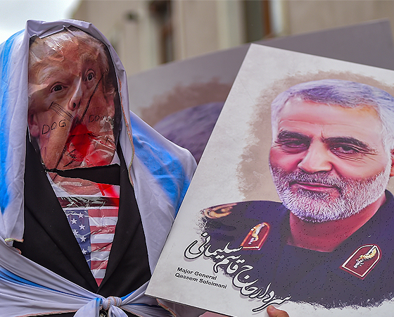 La respuesta de Irán contra EE.UU. fue en represalia por el asesinato de General iraní Qasem Soleimani.