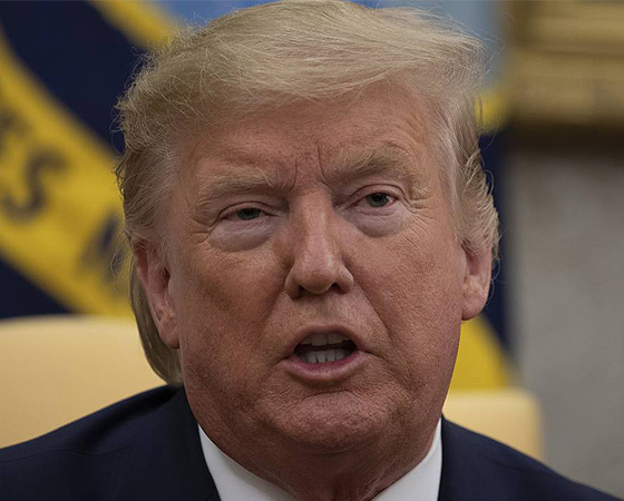 Donald Trump respondió a través de Twitter.