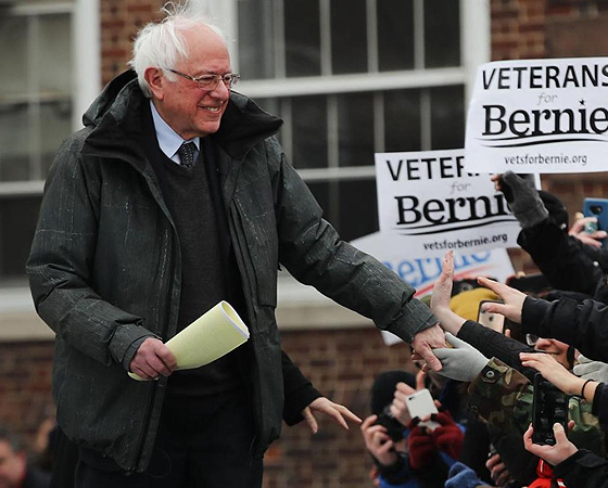 Sanders recibe apoyo de cara a las primarias del partido demócrata.