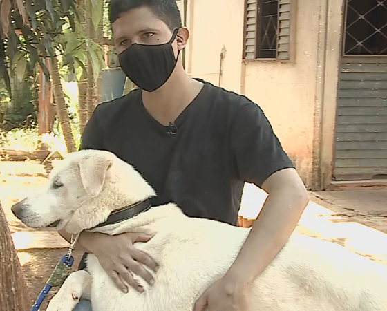 Nagib Lima Zeidan se reencontró con su Zeus.