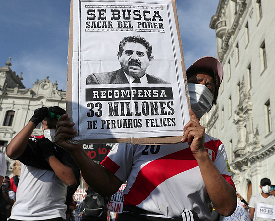 Desde la destitución de Vizcarra se han realizado múltiples protestas en Perú con 2 muertos y 65 desaparecidos.