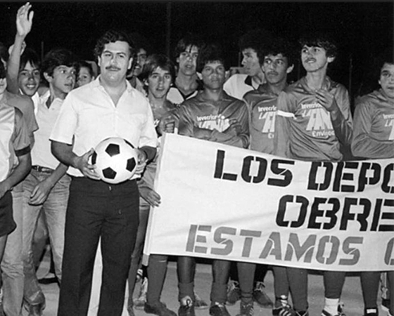Escobar fue muy querido por los sectores populares de Medellín.
