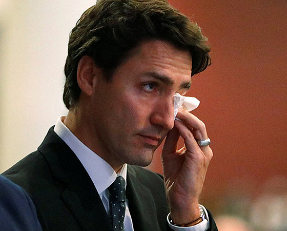 Justin Trudeau se mostró dolido con la noticia. (Imagen de archivo).