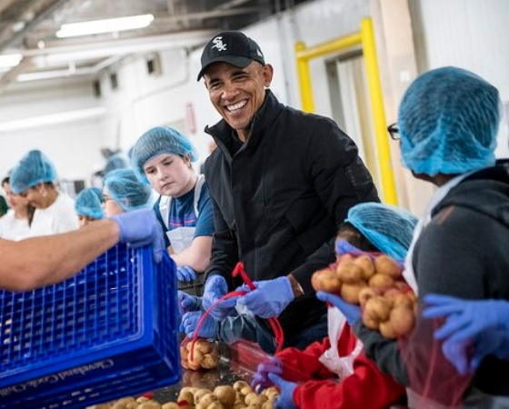 Obama voluntario