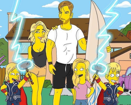 Familia Hemsworth-Pataky causa revuelo