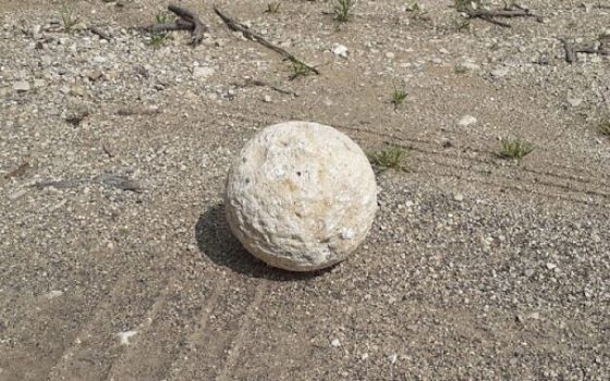 Un hombre devolvió piedra que robó hace más de 15 años. Se trata de una antigüedad.