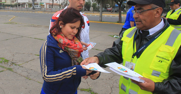 hinchas u chile