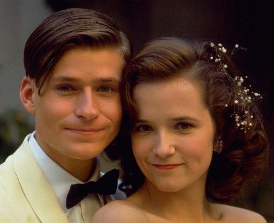 Crispin Glover y Lea Thompson, que interpretaron en "Volver al futuro" a los dos futuros padres de Marty McFly.