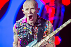 Flea, bajista de los Red Hot Chili Peppers.