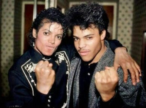 Michael Jackson y Rockwell.