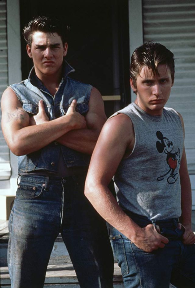 Tom Cruise Y Su Juvenil Foto Del Recuerdo Con Matt Dillon Durante El