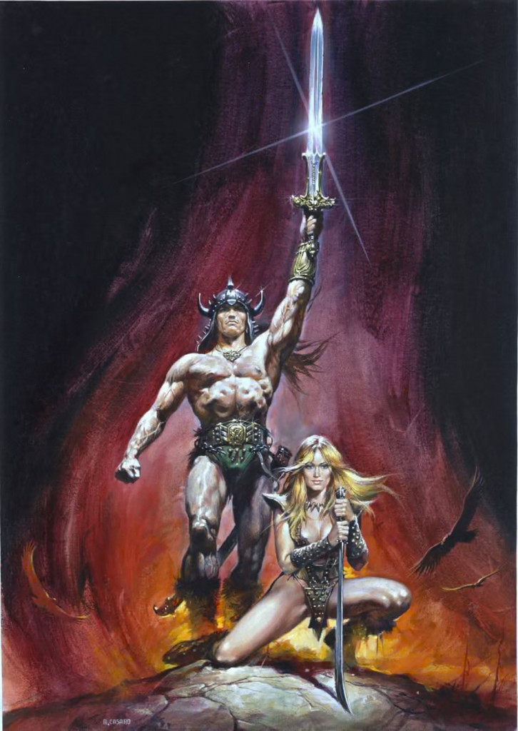 Conan El Barbaro afiche