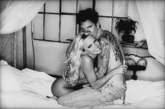 Pamela Anderson y Tommy Lee.