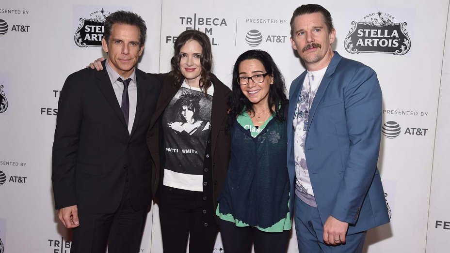 Ben Stiller, Winona Ryder, Janeane Garofalo y Ethan Hawke, los cuatro protagonistas de la película "Reality bites" 25 años después.