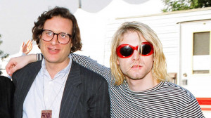 Danny Goldberg y Kurt Cobain. El líder de Nirvana consideraba a Goldberg como "un segundo padre".