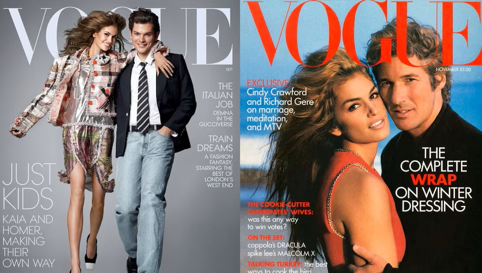 Hijos de Cindy Crawford y Richard Gere