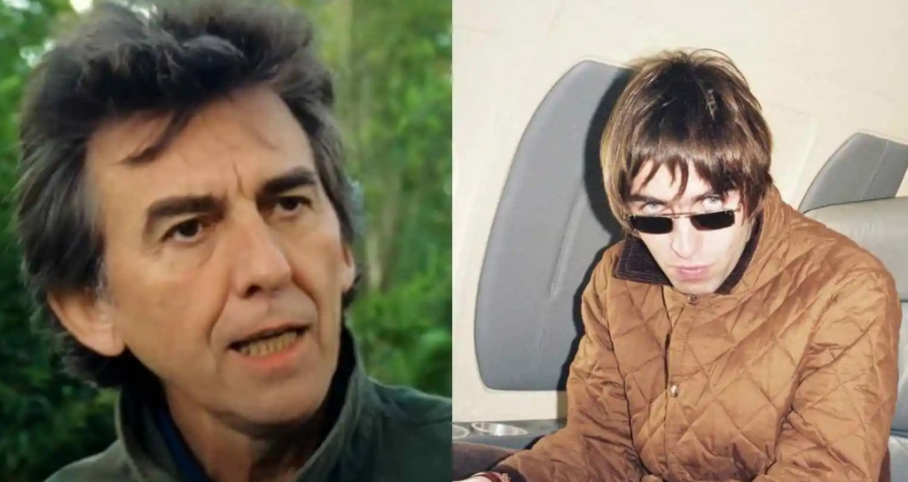 George Harrison Liam Gallagher