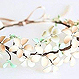¿Collar de flores hechos con alambre y esmalte de uñas? Todo es posible…