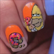 Manicurista chilena realiza increíbles diseños de caricaturas en las uñas
