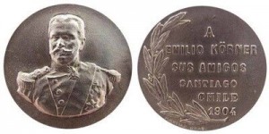 Placa agredecimiento Korner