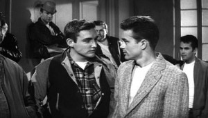 Dennis Hooper y James Dean en 1955.