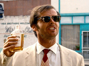 El actor Jack Nicholson y su recordada actuación en la película "Busco mi Destino".