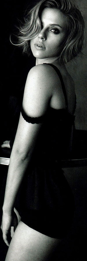 Scarlett Johansson para Vogue China. Foto: Peter Lindbergh Scarlett Johansson para Vogue China. Foto: Peter Lindbergh