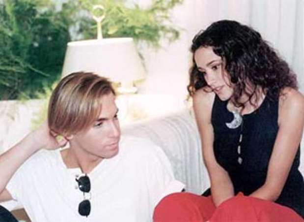 Así lucía la actriz en la teleserie "Fácil de Amar", en 1992.