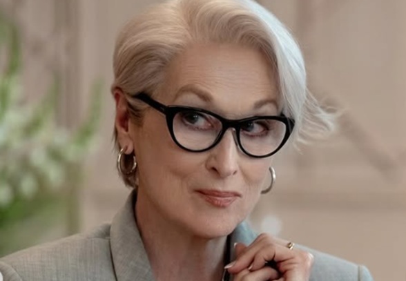 Meryl Streep animal print