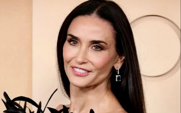 Demi Moore Semana Moda Nueva York