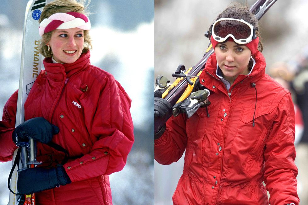 parka roja