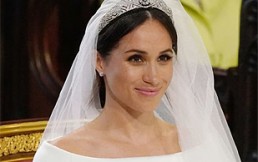 El velo de novia de Meghan Markle tenía algo que ella usó en su primera cita con Harry