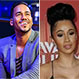 Romeo Santos sorprendió a Cardi B por las redes y la reacción de ella es imperdible