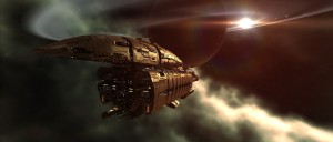 Foto: Representación artística de una nave espacial. /lascosasdelacaja.blogspot.com