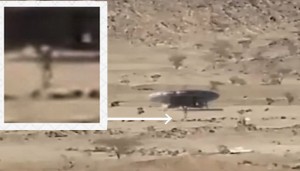 Foto: ¿Un alien aterrizando en Arabia? /extranotix.blogspot.com